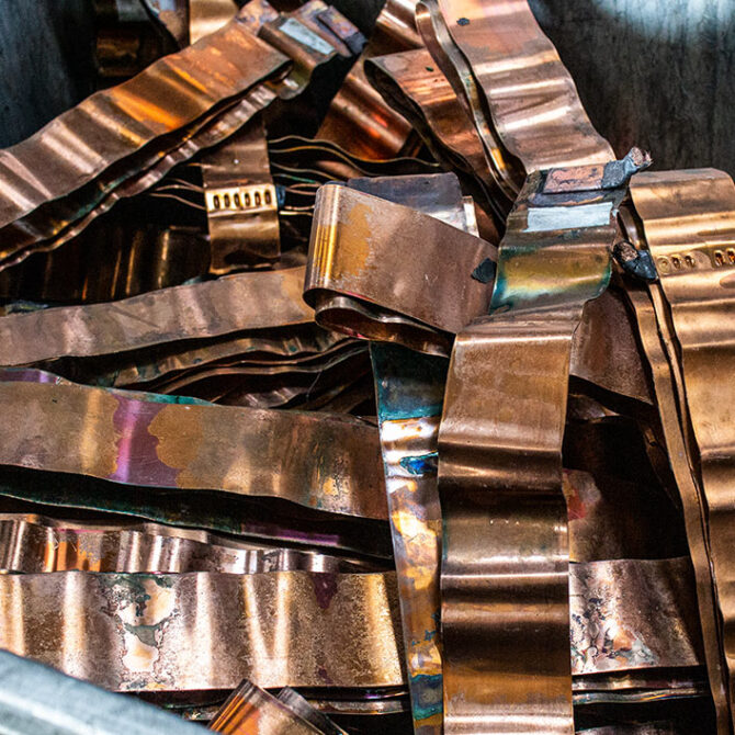 Eerlijke oud koper prijs bij Metaal en Machinehandel Teunissen